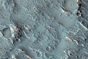 Dissected Crater Interior Deposit