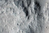 Lobate Deposit in Well-Preserved 6-Kilometer Impact Crater