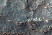 Possible Olivine-Rich Dissected Crater Wall in Terra Sirenum