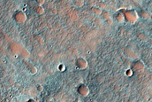 Possible Olivine in Depression in Noachis Terra
