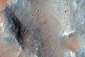 Deposits in Ganges Chasma