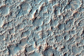 Terra Cimmeria Crater Rim and Floor