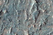 Tyrrhena Terra Crater Ejecta