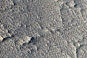Crater in Tharsis Region