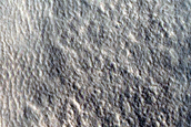 Knobs in Perepelkin Crater