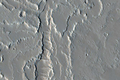 Vent and Fissure System East of Olympus Mons