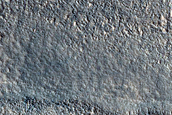 Ridge in Deuteronilus Mensae