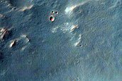 Valleys in Crater Northeast of Argyre Planitia