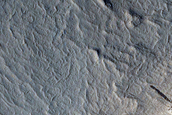 Layered Buttes Northwest of Henry Crater
