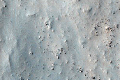 Curved Channel Southeast of Hellas Region