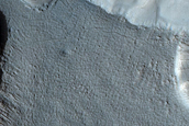 Dipping Layers in Deuteronilus Mensae