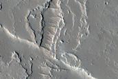 Vent and Fissure System East of Olympus Mons