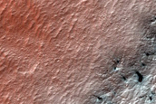 Terrain near Dorsa Argentea