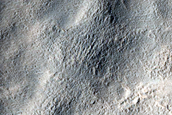 Layered Feature near Reull Vallis