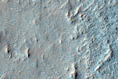 Possible Olivine Detection on Crater Floor