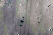 Candidate Recent Impact Site