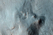 Northern Ejecta of Noord Crater