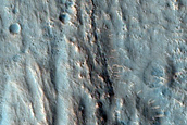 Cones  near Crater Ejecta in Acidalia Planitia