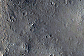 Landforms Northeast of Schiaparelli Crater