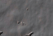South Pole Residual Cap Albedo and Monitoring