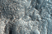 Layers in Debris Apron in Deuteronilus Mensae