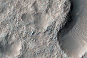 Crater in Noachis Terra