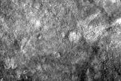 Terrain North of Davies Crater