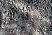 Ejecta of Very Well-Preserved Crater