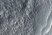 Tongue Shaped Flows near Reull Vallis