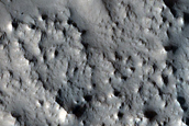 Layers North of Antoniadi Crater