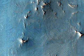 Central Uplift in 20-Kilometer Diameter Crater