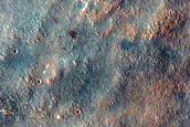 South Mid-Latitude Crater