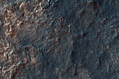 Roques a prop del cràter Hale