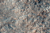 Crater Ejecta in Promethei Terra
