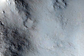 Channel in Crater South of Amenthes Planum