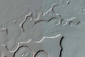 Monitoring of South Polar Residual Cap