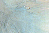 Possible New Gully Activity on Southeastern Rim of Gasa Crater