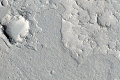 Lava-Filled Crater near Athabasca Valles
