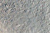 Central Structure of Gledhill Crater