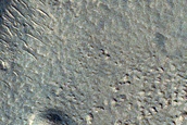 Potential Icy Flow in Phlegra Montes