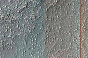 Spider Terrain Not on South Polar Layered Deposits