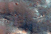 Outflow Channel from Morella Crater