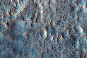 Terrain Surrounding Los Crater