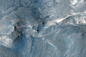 Layered Rocks of Ophir Mensa