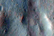 Crater Rim in Noachis Terra