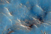 Truncation of Toe of Alluvial Fan by Another Alluvial Fan