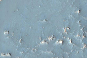 Graben and Lava Flows East of Arsia Mons