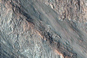 Debris Flows on Eos Chasma Walls