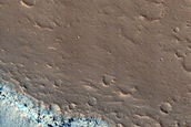 Cratered Cones near Elysium Mons