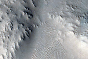 Steep Slopes of Crater